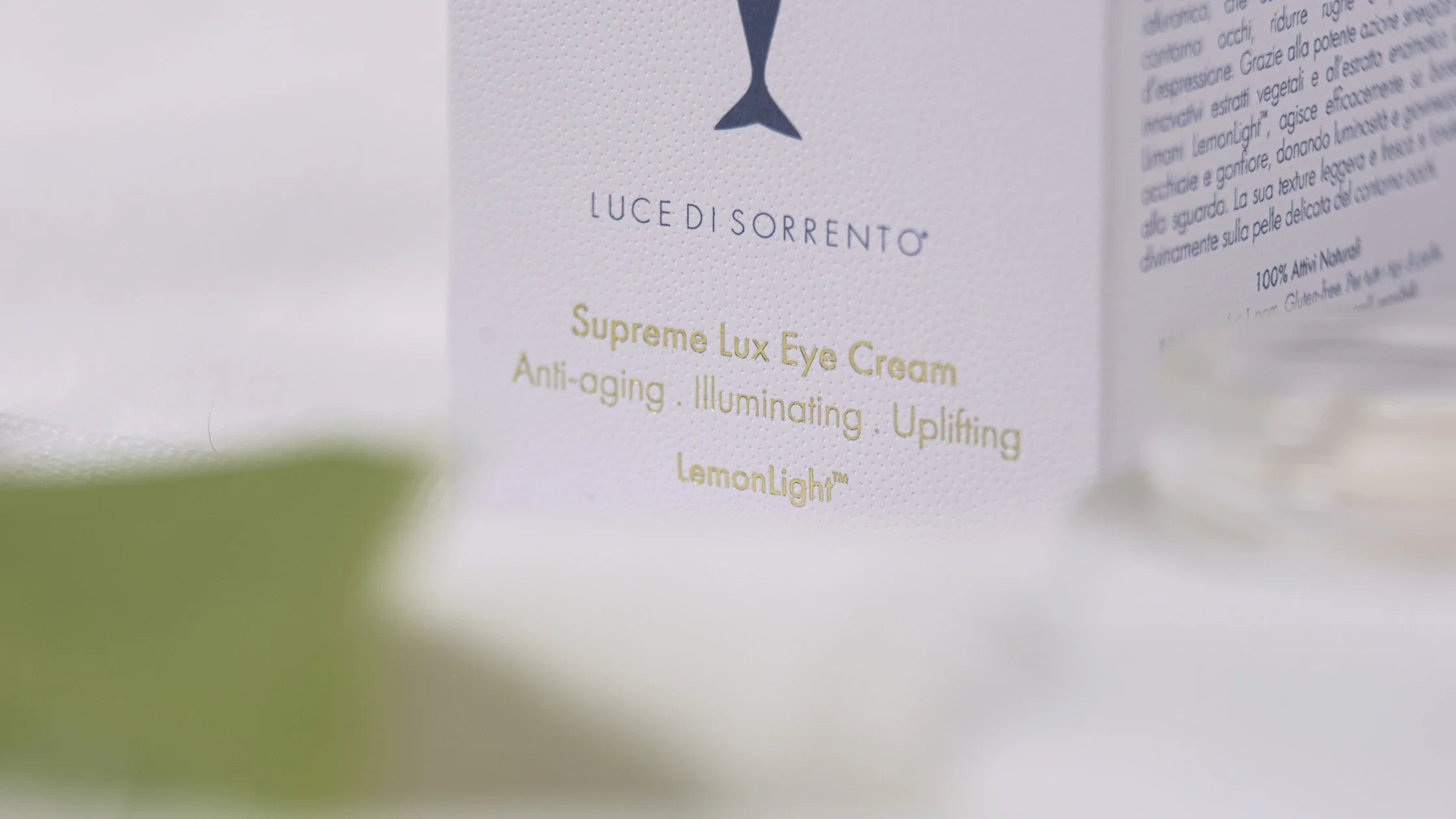 contorno occhi occhiaie e borse luce di sorrento